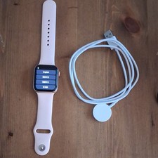 Apple Watch Series 6 44mm pink Silicone Band