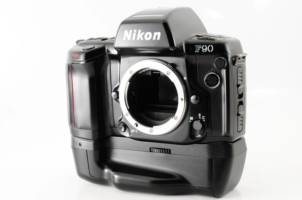 [Exc+5] Lente zoom Nikon F90 con AF Nikkor 28-85 mm F/3,5-4,5 y MB-10 de JAPÓN Foto 3 de 4