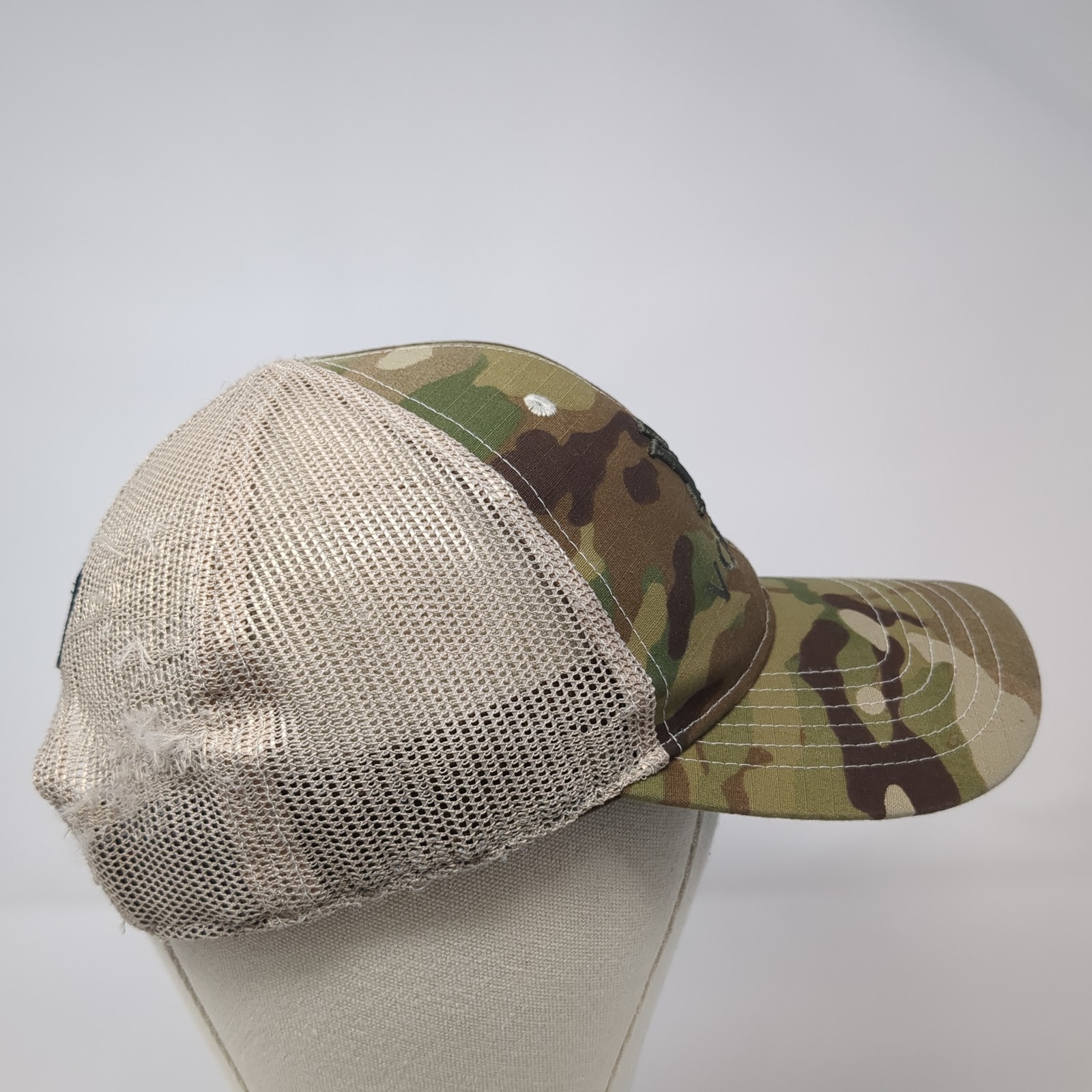 Vortex Snapback Mesh Back Trucker Hat Multicolor … - image 4