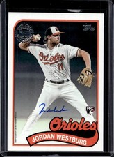 2024 Topps Jordan Westburg 1989 35th Anniversary Auto RC #89BA-JWE