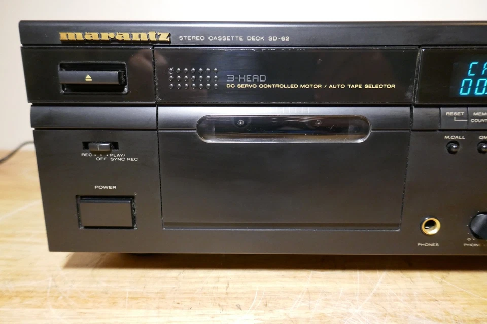 LECTEUR DE CASSETTE MARANTZ STEREO CASSETTE TAPE DECK SD-62  VINTAGE TAPE DECK - Bild 2 von 4