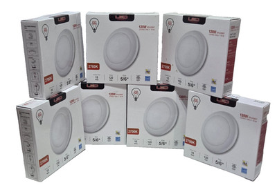 NEW ESD TECH 5-6'' LED Disk Downlight ( 7 disks)