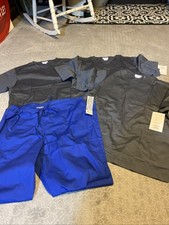 Lot Of 4 NWT Scrubs Med 3 Tops 1 Pant Q