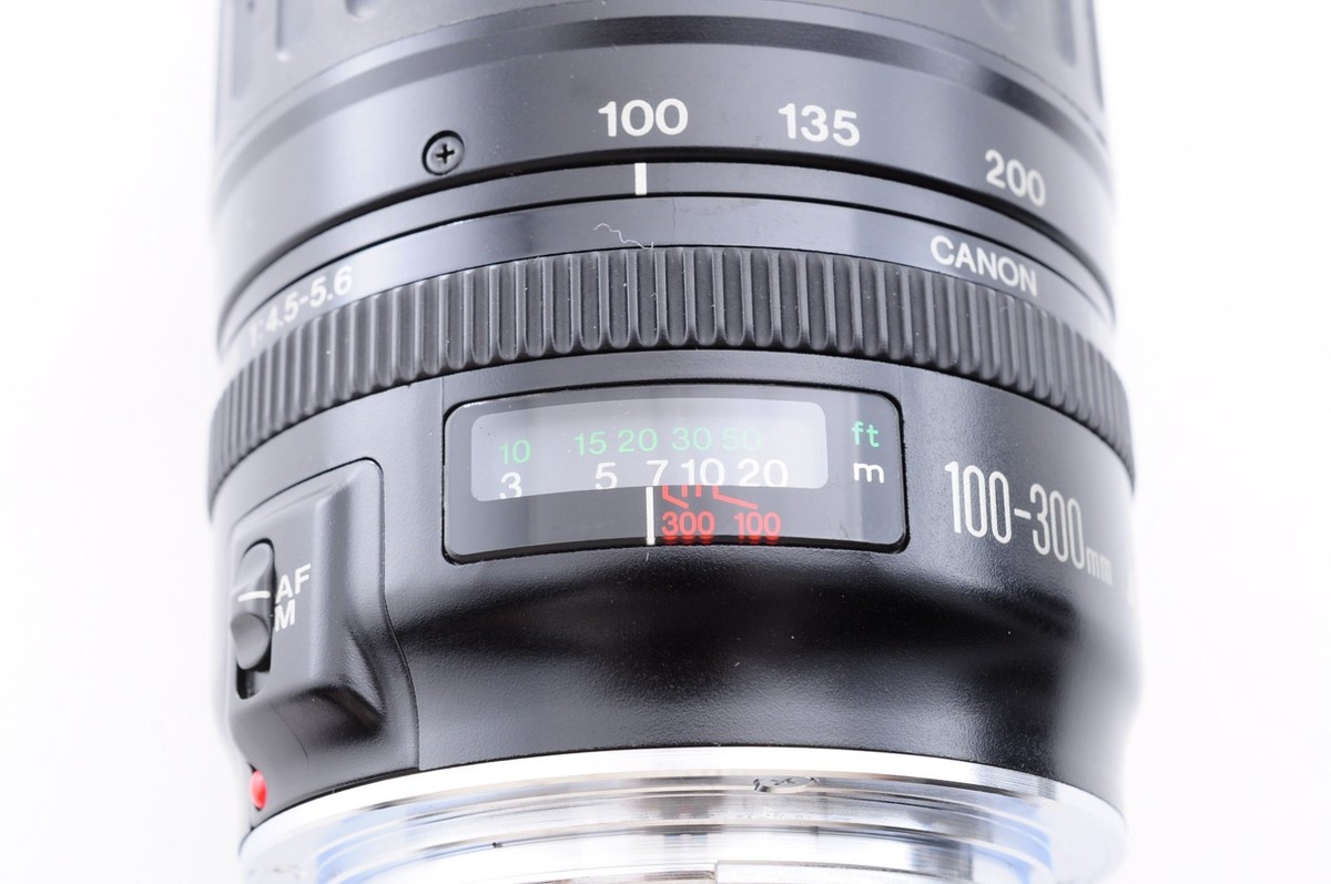 Canon Zoom Lens EF 100-300mm f/4.5-5.6 USM Exc+5 Zoom Lens Z0183