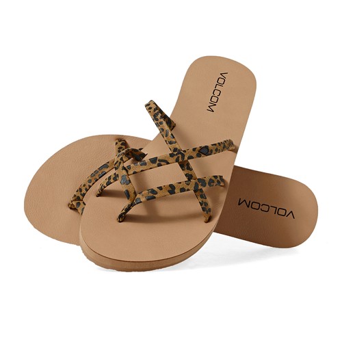 Volcom Sandalias para mujer calzado Nueva Escuela II-Guepardo todos los  tamaños | eBay