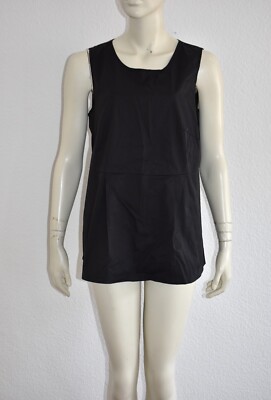 RIANI * ärmellose Tunika Bluse Schwarz Gr. 40