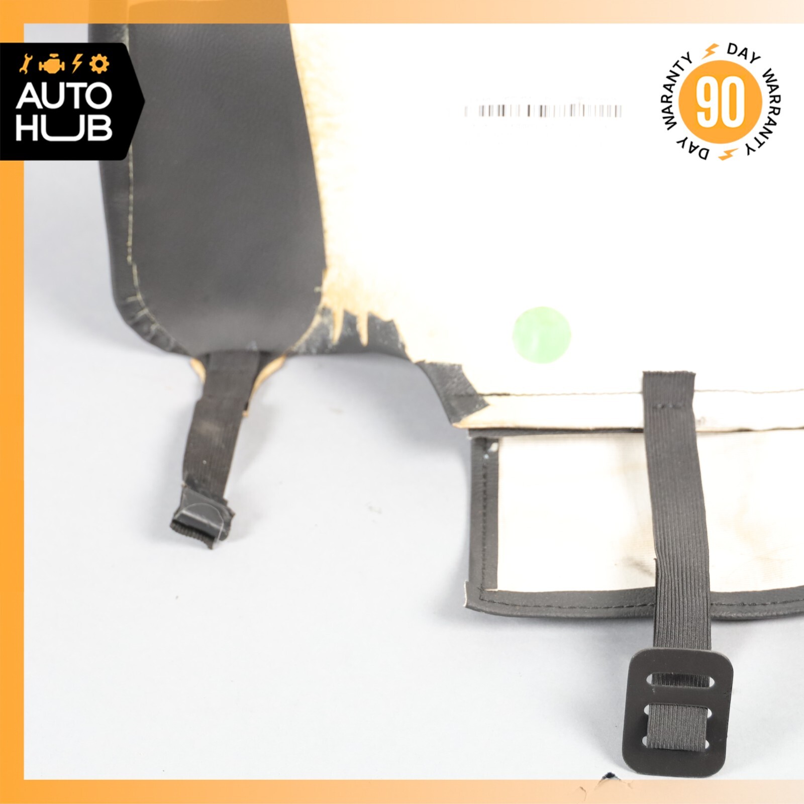 14-22 Maserati Ghibli M157 Front Right Side Seat Back Cover Black OEM