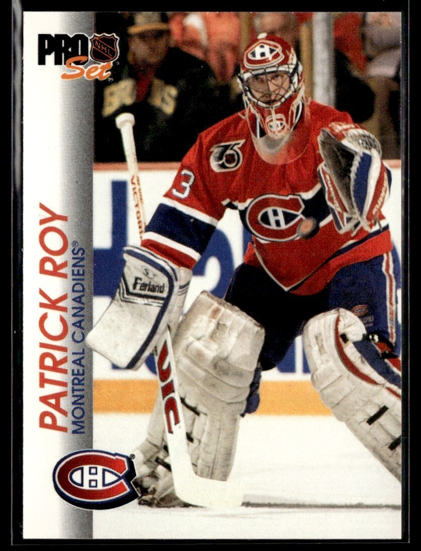 1992-93 Pro Set #85 Patrick Roy Montreal Canadiens