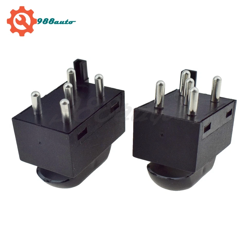 Interruptor de botón de bloqueo de puerta eléctrico izquierdo y derecho 2 piezas para Ford Mustang 94-04 F4ZZ-14028 Foto 4 de 4