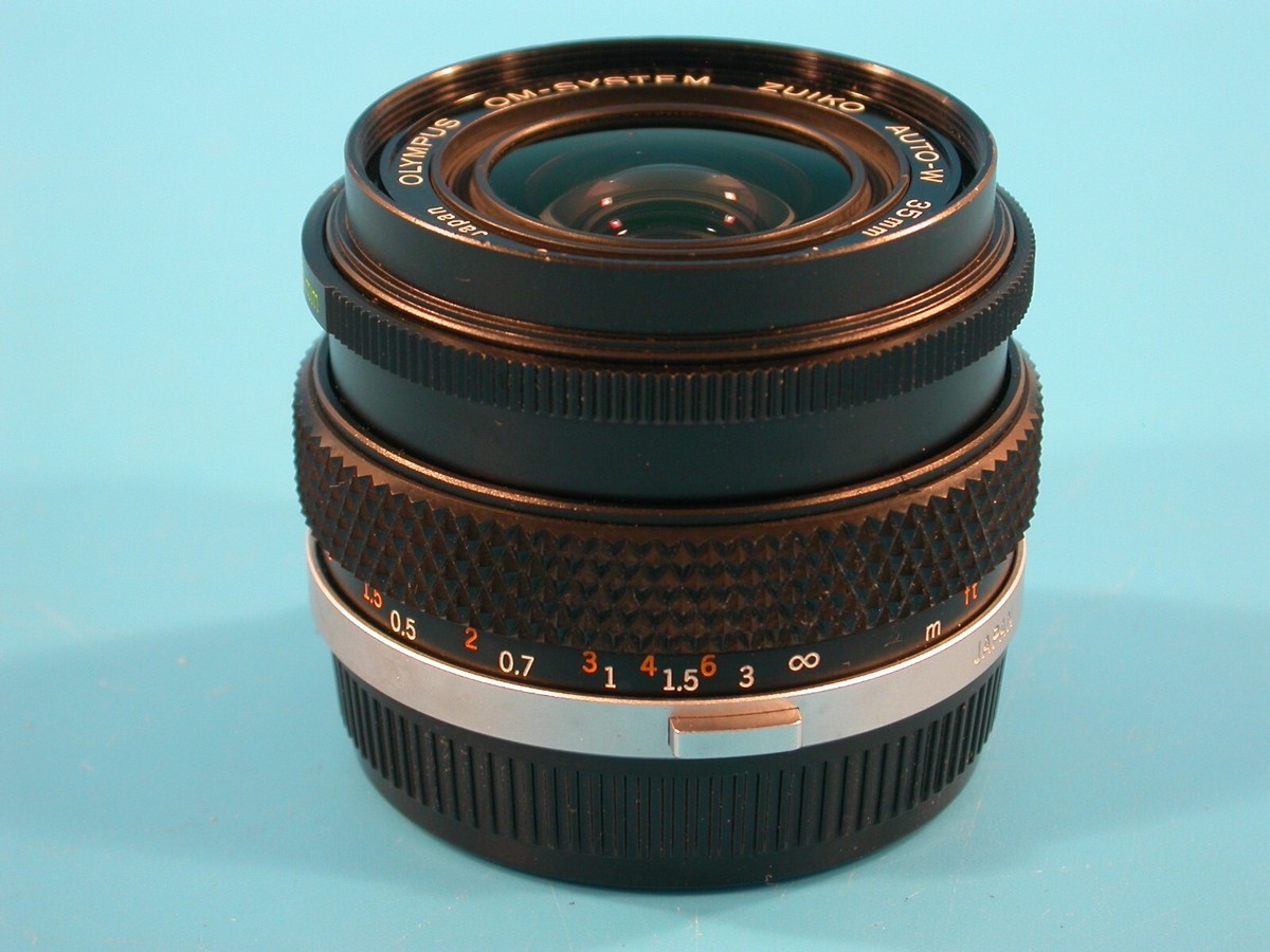 Olympus Zuiko Auto-W 35mm 2,8 Manual focus Prime Lens | eBay