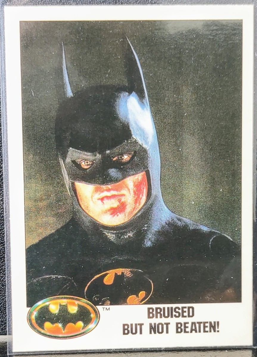 1989 Topps DC Comics Batman Bruised But Not Beaten #122 | eBay
