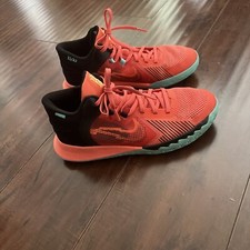 Nike KYRIE FLYTRAP 5 GS MAGIC EMBER DYNAMIC TURQUOISE size 6.0 Youth gently used