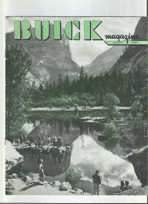 Buick Dealer Illustrated 1952 Original vintage mag Otis H. Boylan dealer stamp