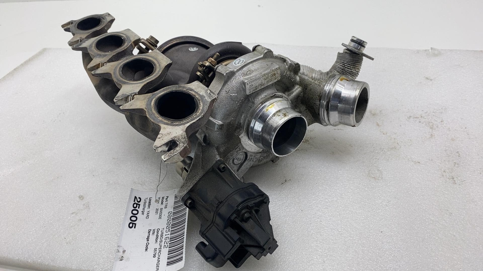 2018-2022 BMW 530e xDrive G30 Engine Turbocharger Exhaust Manifold Turbo Charger