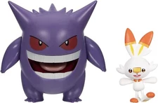 Pokemon Battle Figure: Gengar + Scorbunny (US Seller)