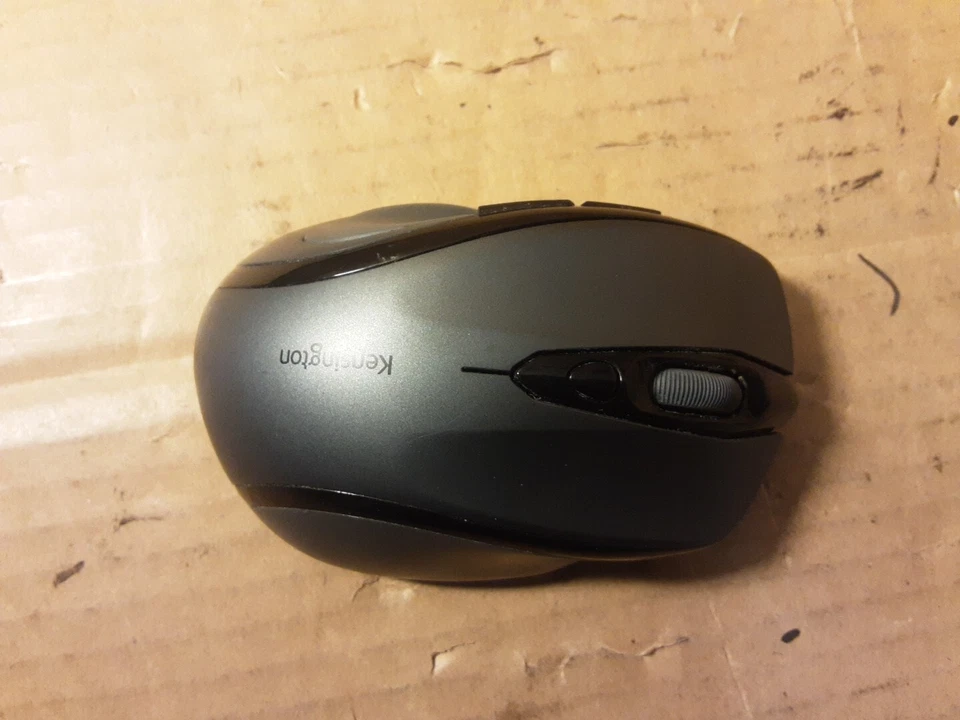 Kensington Pro Fit Medium Size Wireless Mouse - Graphite Gray WITH USB RECIEVER - Image 2 of 4