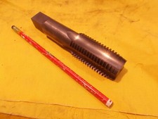 GOOD USED 1 1/4"-7 TAP 4 flute plug threading tool tapping LSI USA
