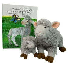 Kohl's Eric Carle The Lamb and the Butterfly Plush and Book(310-3910)