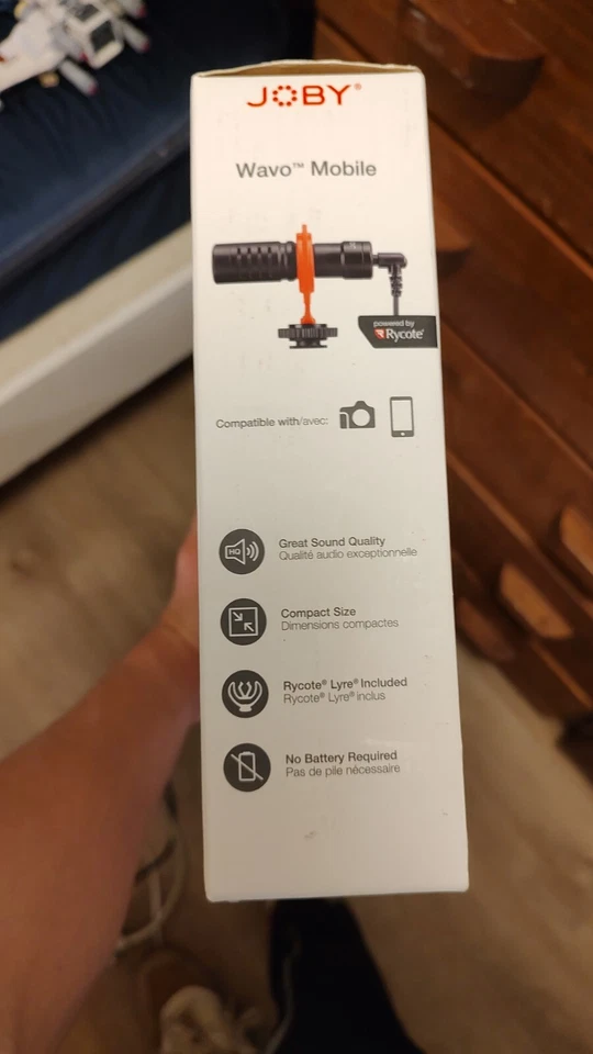 Kit de vlogging móvil GorillaPod (plataforma de teléfono inteligente, micrófono móvil Wavo, Beamo Mini) Foto 4 de 4