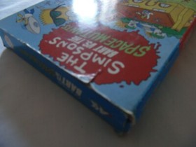 the simpsons bart vs the space mutants version originale nintendo nes en boite