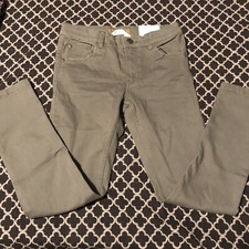 H M ready to go Pants comfort plus kids Sz 7-8 Years Gray Stretch