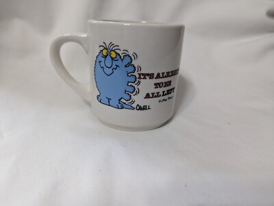 Vintage mug, Mug Shanty, Cahill, It's alright to be all left