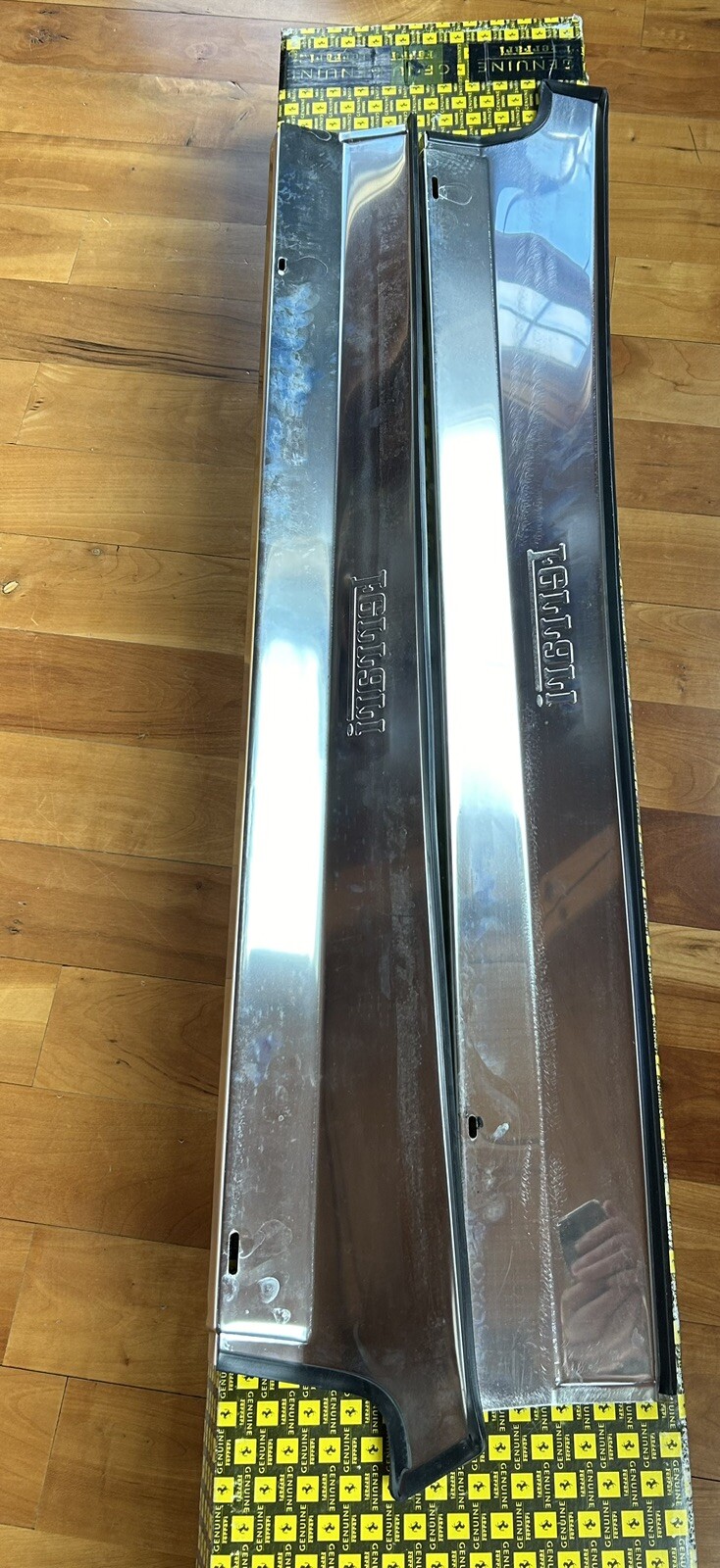Ferrari Spider & Modena 360/430  - RH /LH Kick Plates P/N 68146500 & 65525100