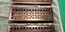 6" X 16" Steel floor register Oil rubbed bronze 3 Available
