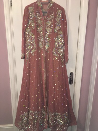 Asian Wedding Dress L beautiful pink 