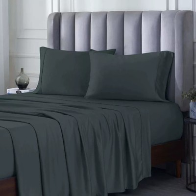 Rayon from Bamboo 300 Thread Count Modern Deep Pocketed Bed Sheet Set