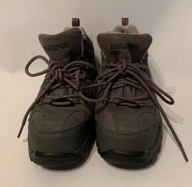 Brahma Kate Gray Waterproof Steel Toe Hiking Safety Boots Women's Size 7 eBay