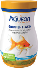 Aqueon Goldfish Fish Food Flakes, 7.12 Ounces