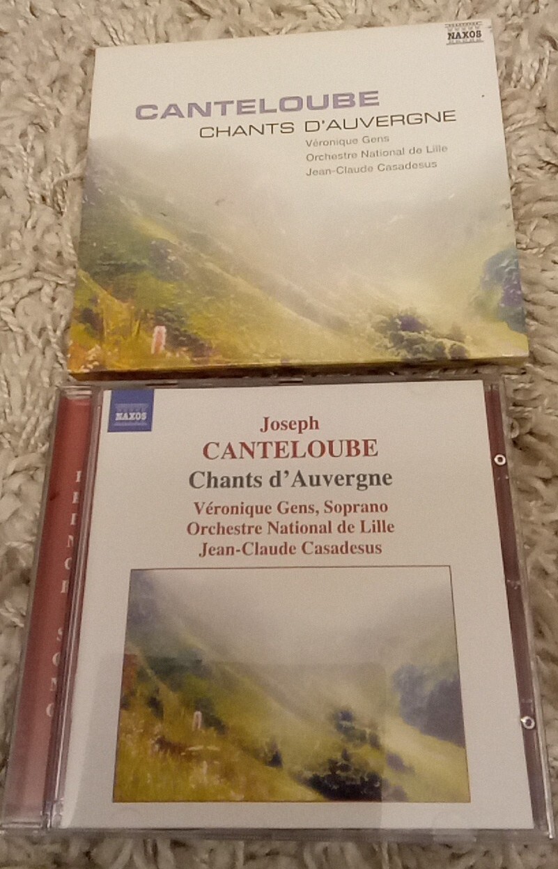 Canteloube: Chants d'Auvergne Cd Plus Cardboard Sleeve Mint Condition