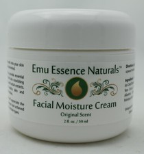FACIAL MOISTURE CREAM 2 OZ W/ EMU OIL - EMU ESSENCE NATURALS - ORIGINAL SCENT