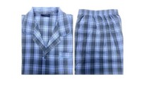 Traditional Check Pyjama Comfortable Garment By Espionage size 2XL-8XL