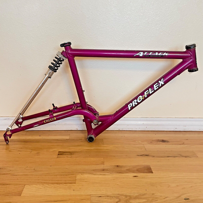 1997 Proflex Attack Full Suspension Vintage Mountain Bike 20