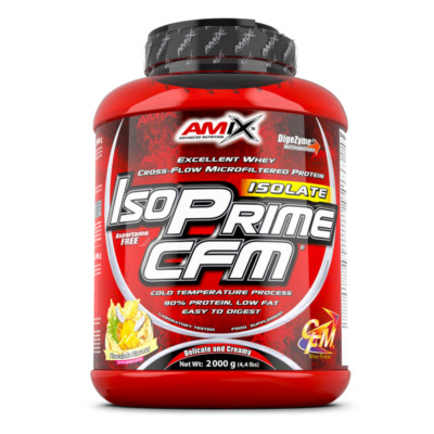 AMIX ISOPRIME CFM 2000g-4.40 lbs WPI PROTEIN ISOLATE PROTEIN, 11 flavors
