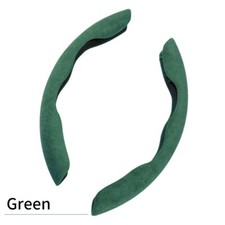 Ultrathin Antislip Steering Wheel Cover Suede Protector Case for Universal Car