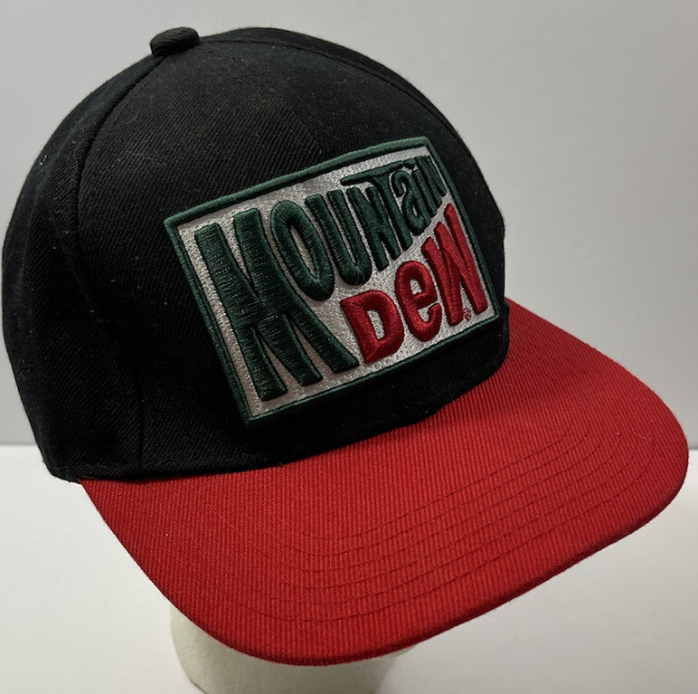 Mountain Dew Hat Cap Men Baseball Adjustable Embr… - image 1