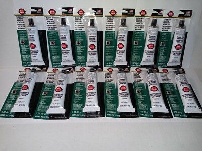 Silicone CLEAR RTV 12 Pro Seal 3 oz. ADHESIVE & SELLADOR Gasket N80066 USA