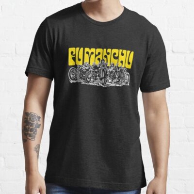 Rock Band Fu Manchu T-Shirt No One Rides for Free In Search Of...We Must Obey