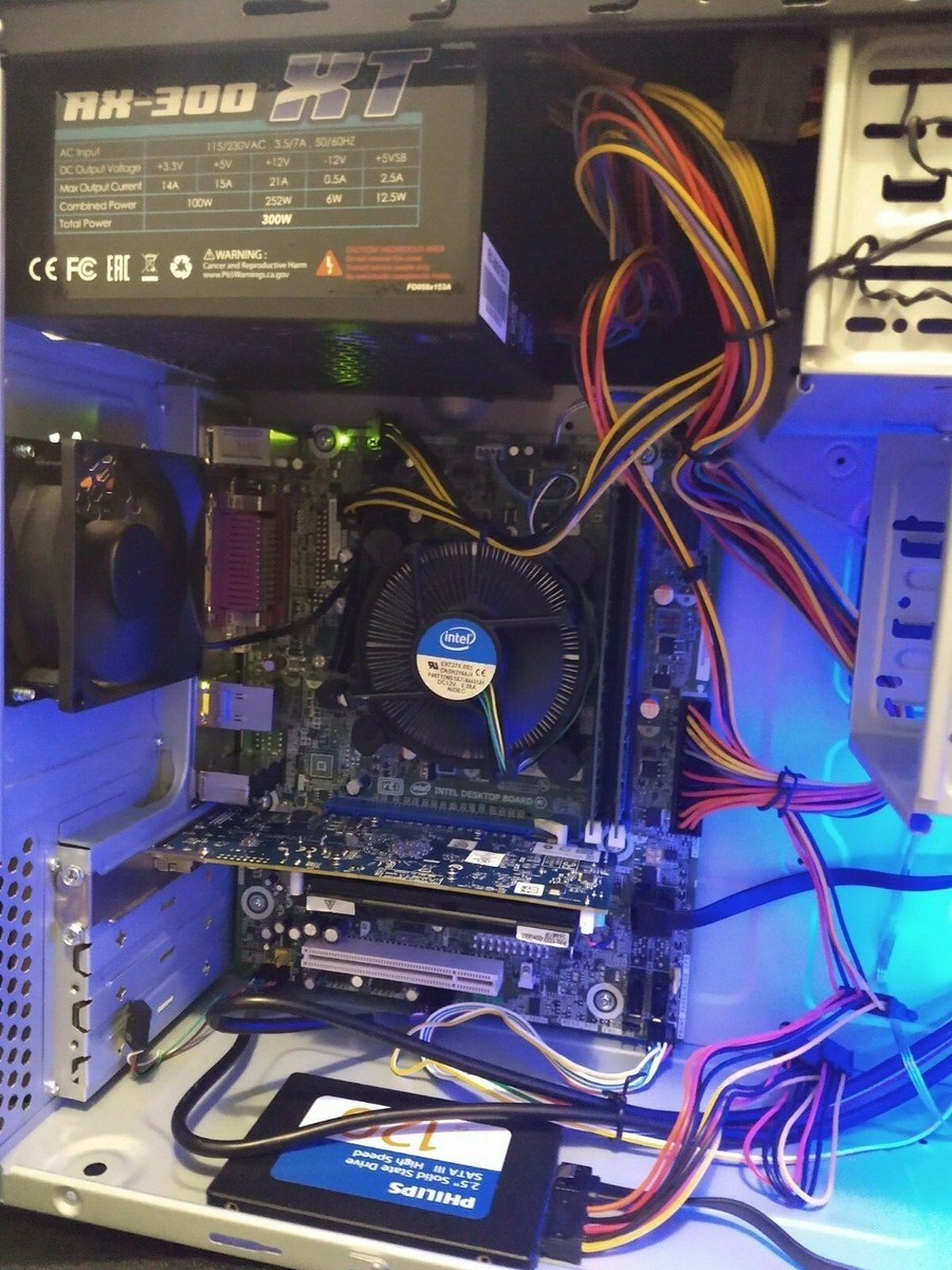 Desktop PC Computer Intel I5 3.4Ghz 8GB 240GB SSD Rdy for Graphic