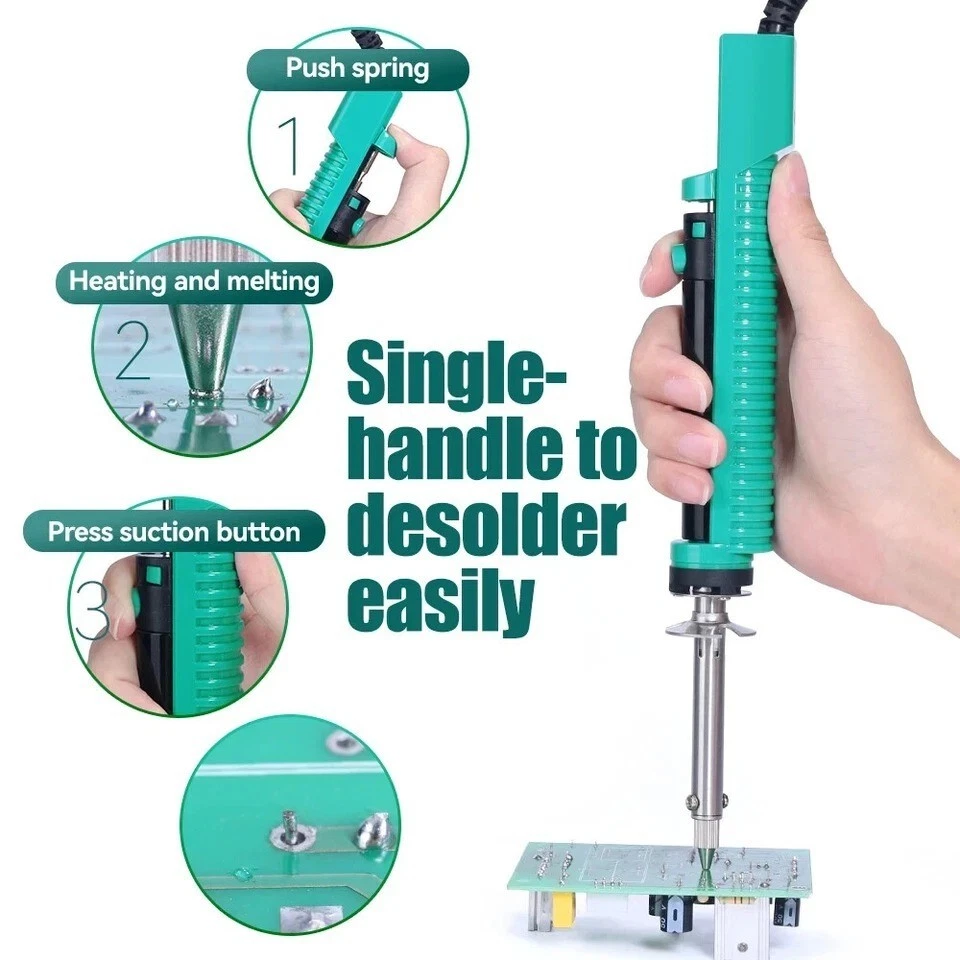 YIHUA 929D-V 30W Electric Desoldering Iron Solder Sucker Desoldering Pump Tool