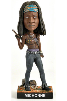 Bobble-Head The Walking Dead Michonne Head-Knocker Resin 20 cm ROYAL BOBBLES
