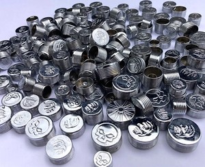 Lot of 200 Chrome Bolt Screw Covers Skull Flames Socket Pin Cap Head Harley etc