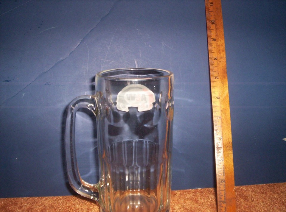 Vintage A&W All American Food Root Beer Glass Mug. 7" Tall, 18 oz. eBay