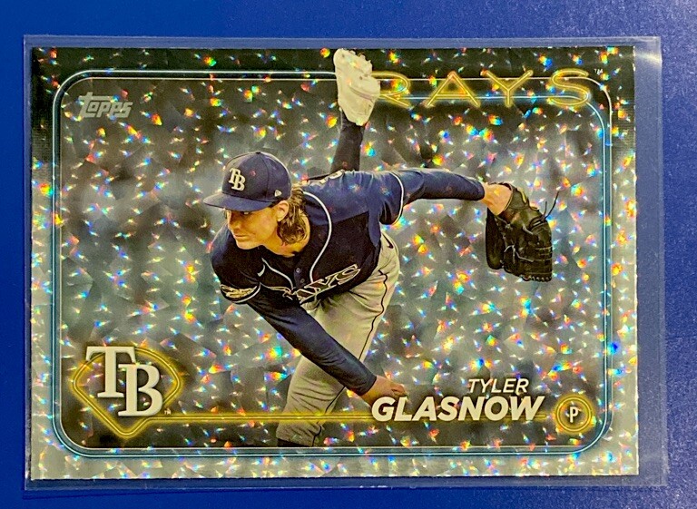 2024 Topps Series1 True Photo Variation SSP Card #89 Tyler Glasnow 