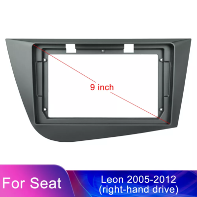 Autoradio Android 13 Da 9 Pollici Con Wireless Carplay Per Seat Leon 2 (2005-2012) – GPS, WiFi, Telecamera Posteriore