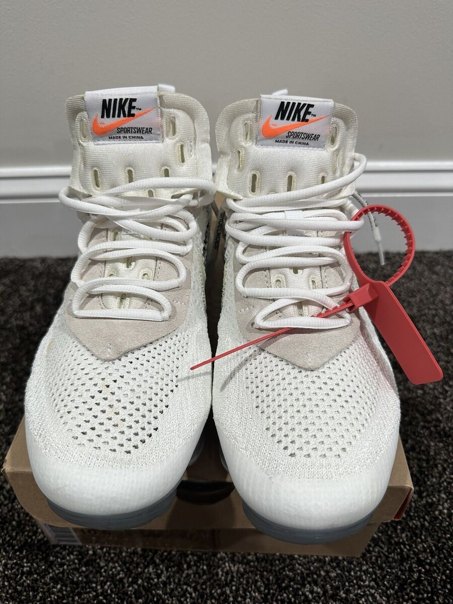 Off-White Virgil x Nike Air VaporMax “Part 2” White Sneaker Off-White Virgil x Nike Air VaporMax “Part 2” White Sneaker