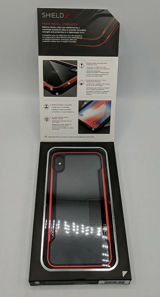 X-Doria Defense Shield 保护壳 适用于 iPhone Xs Max 全新 — 第 4/4 张图片